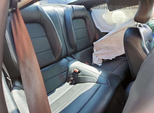 1FA6P8CF9L5161836 2020 FORD MUSTANG Gray უკანა სავარძლების ხედი