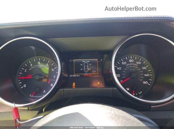 1FA6P8CF9L5189281 2020 FORD MUSTANG White უკანა სავარძლების ხედი