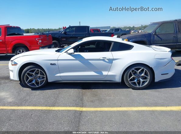 1FA6P8CF9L5189281 2020 FORD MUSTANG White სალონის 360-გრადუსიანი ხედი