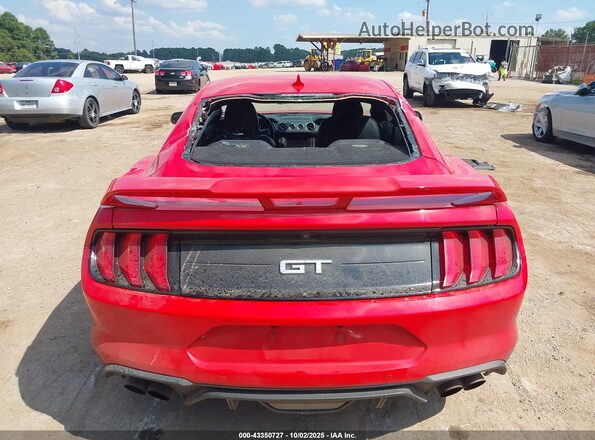 1FA6P8CF9N5111599 2022 FORD MUSTANG Red Вид спереду