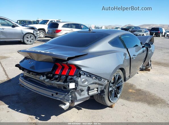 1FA6P8CF9R5411794 2024 FORD MUSTANG Gray Tył prawy