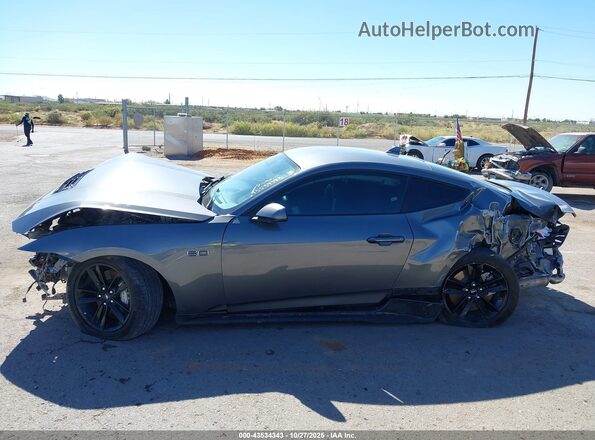 1FA6P8CF9R5411794 2024 FORD MUSTANG Gray Widok wnętrza 360 stopni