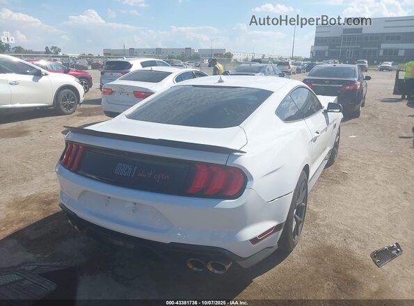 1FA6P8R07N5554353 2022 FORD MUSTANG Белый Задняя правая четверть