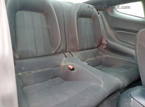 1FA6P8TH0L5129178 2020 FORD MUSTANG Black უკანა სავარძლების ხედი