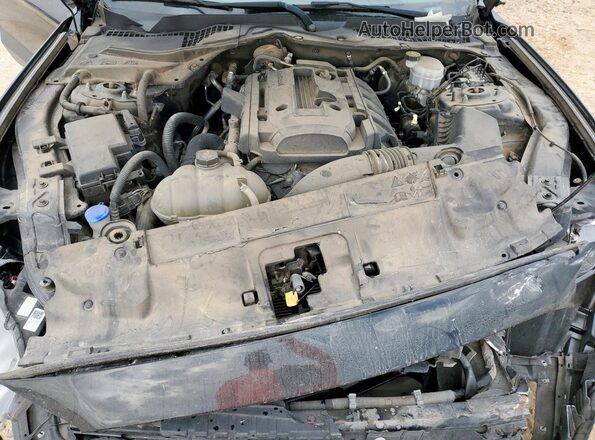 1FA6P8TH0L5129178 2020 FORD MUSTANG Black უკანა სალონის ხედი