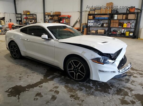 1FA6P8TH0N5106132 2022 FORD MUSTANG Белый Передняя правая четверть