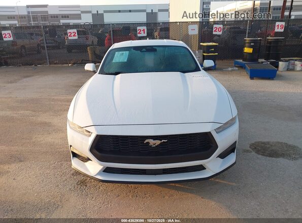 1FA6P8TH0R5105570 2024 FORD MUSTANG White Սարքավորումների վահանակի տեսք