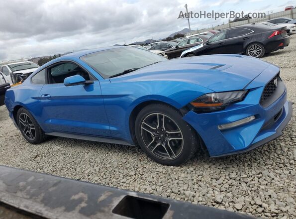 1FA6P8TH1L5145325 2020 FORD MUSTANG Blue Առջևի աջ