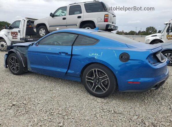 1FA6P8TH1L5145325 2020 FORD MUSTANG Blue Հետևի ձախ