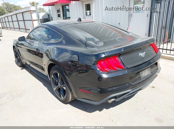 1FA6P8TH1N5147708 2022 FORD MUSTANG Черный Задняя левая четверть