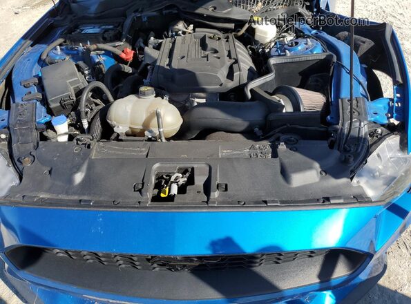 1FA6P8TH2L5129554 2020 FORD MUSTANG Blue Շարժիչի բաժամունքի տեսք