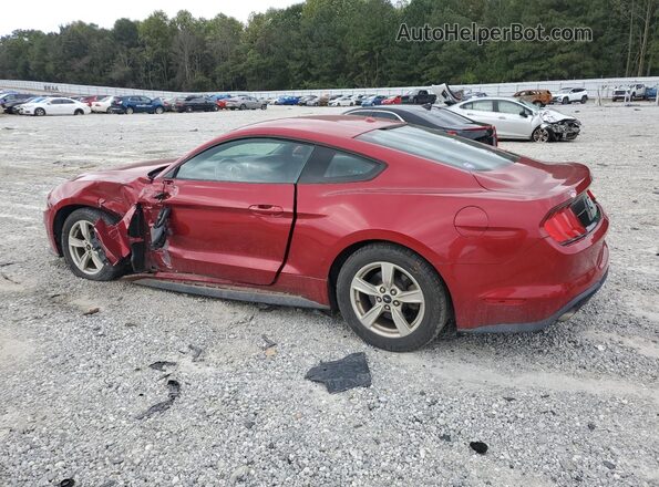 1FA6P8TH2L5132843 2020 FORD MUSTANG Red Հետևի ձախ