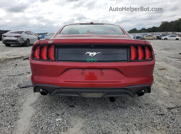 1FA6P8TH2L5132843 2020 FORD MUSTANG Red Հետևի տեսք