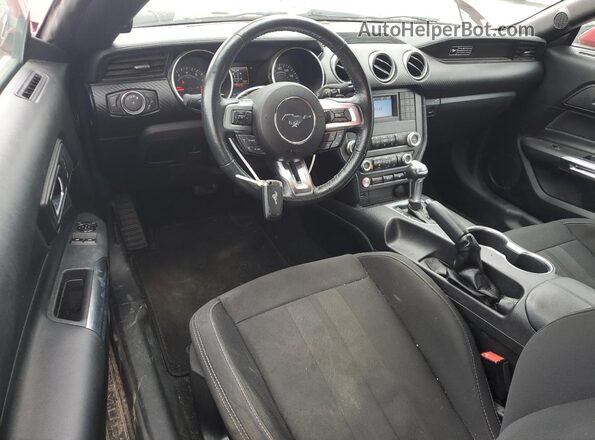 1FA6P8TH2L5132843 2020 FORD MUSTANG Red Առջևի վահանակի տեսք