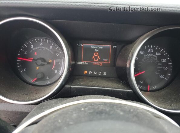 1FA6P8TH2L5132843 2020 FORD MUSTANG Red Սարքավորումների վահանակի տեսք