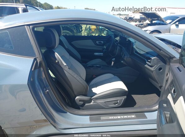 1FA6P8TH3R5131824 2024 FORD MUSTANG Light Blue Front interior view