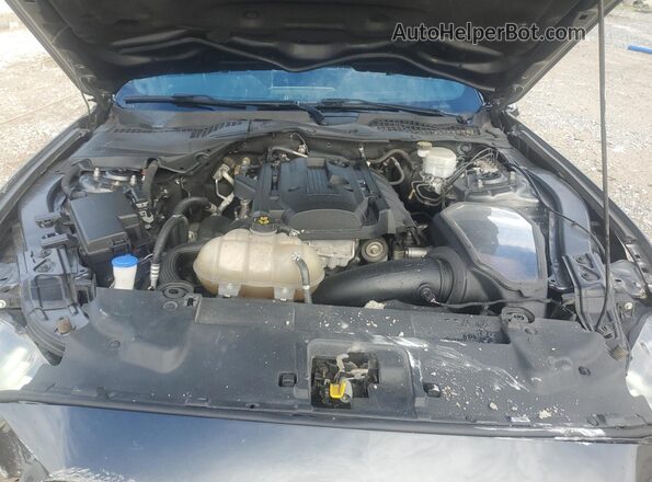 1FA6P8TH4L5161907 2020 FORD MUSTANG Black Սալոնի հետևի տեսք