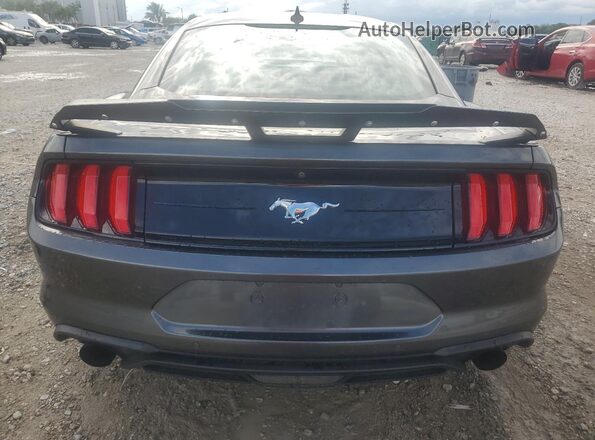 1FA6P8TH4L5161907 2020 FORD MUSTANG Black Հետևի տեսք