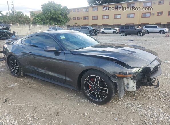1FA6P8TH4L5161907 2020 FORD MUSTANG Black Առջևի աջ