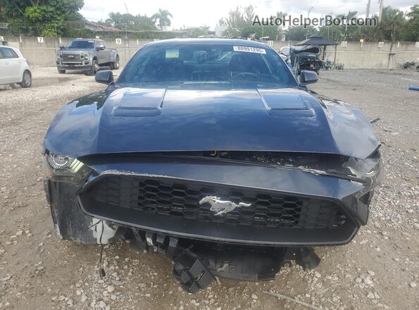 1FA6P8TH4L5161907 2020 FORD MUSTANG Black Դիմացի տեսք