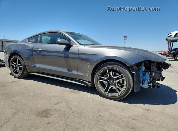 1FA6P8TH4L5190906 2020 FORD MUSTANG Black წინა მარჯვენა