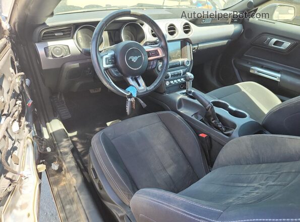 1FA6P8TH4L5190906 2020 FORD MUSTANG Black წინა პანელის ხედი