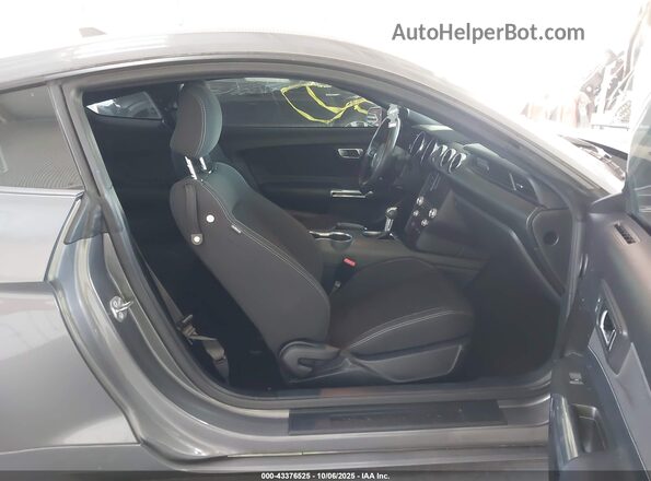 1FA6P8TH4M5114569 2021 FORD MUSTANG Gray Front interior view