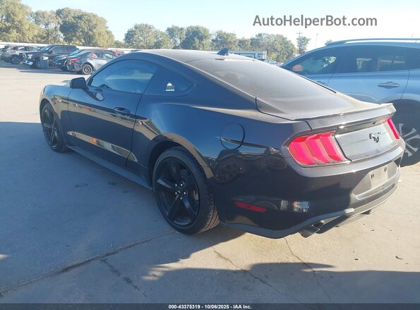 1FA6P8TH5N5134752 2022 FORD MUSTANG Black Tył lewy