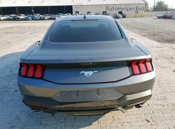 1FA6P8TH5S5121950 2025 FORD MUSTANG Gray Вид ззаду