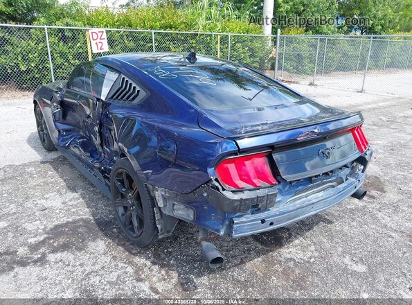 1FA6P8TH7L5161979 2020 FORD MUSTANG Blue უკანა მარცხენა