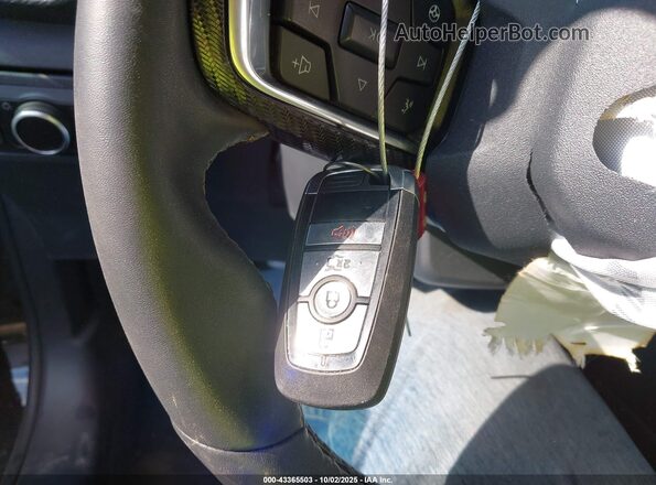 1FA6P8TH7S5113820 2025 FORD MUSTANG Black Dashboard view
