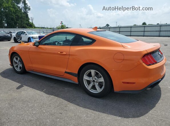1FA6P8TH8L5149341 2020 FORD MUSTANG Оранжевый Задняя левая четверть