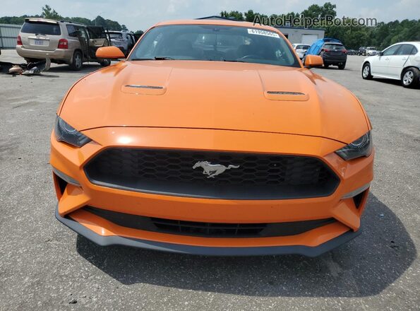 1FA6P8TH8L5149341 2020 FORD MUSTANG Оранжевый Вид спереди