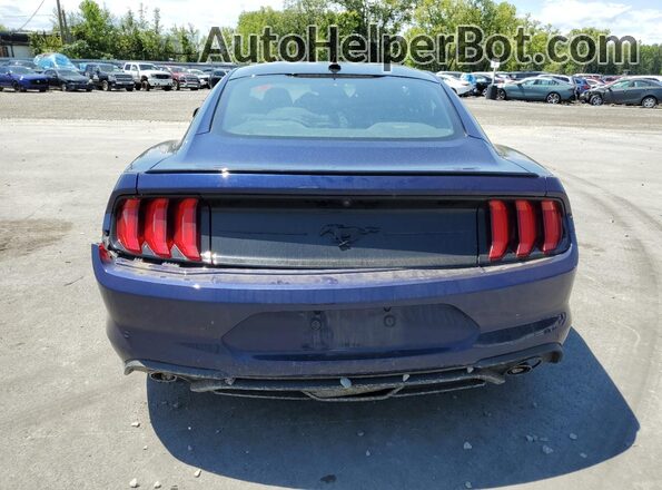 1FA6P8TH8L5161375 2020 FORD MUSTANG Blue უკანა ხედი