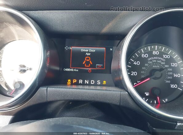 1FA6P8TH8L5169766 2020 FORD MUSTANG Red უკანა სავარძლების ხედი