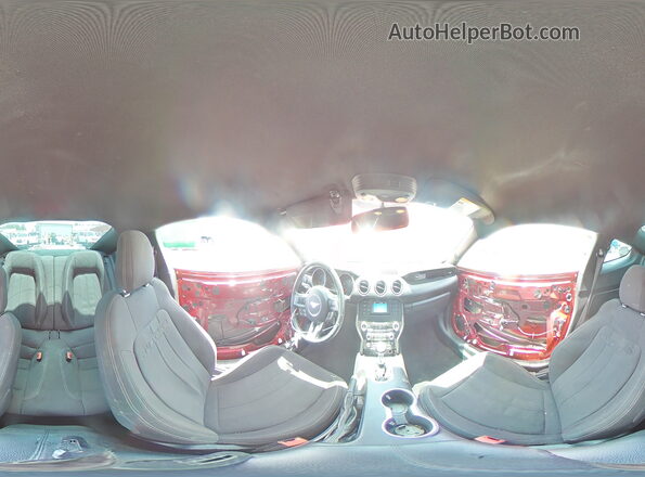 1FA6P8TH9L5167055 2020 FORD MUSTANG Red Панорамний вид салону 360°
