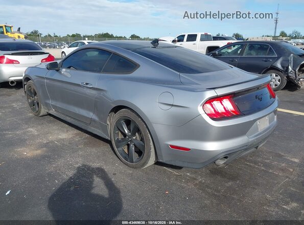 1FA6P8THXM5126032 2021 FORD MUSTANG Silver Tył lewy