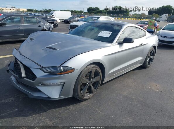 1FA6P8THXM5126032 2021 FORD MUSTANG Silver Przód lewy