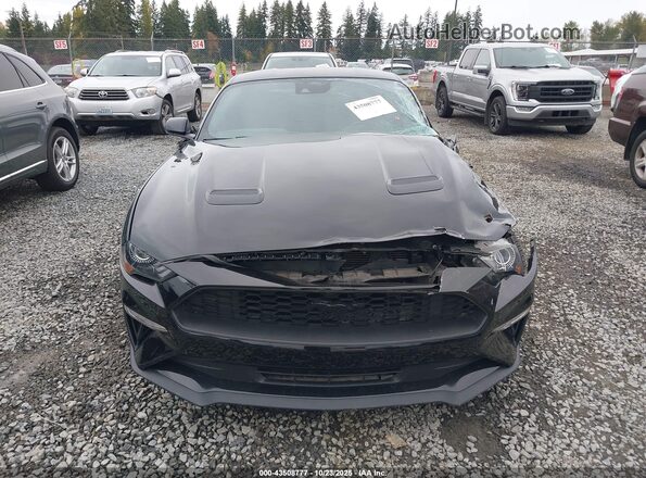 1FA6P8THXN5127859 2022 FORD MUSTANG Черный Вид панели приборов