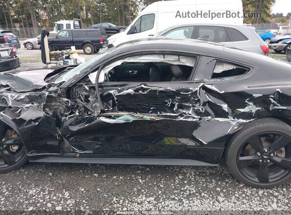 1FA6P8THXN5127859 2022 FORD MUSTANG Черный Вид задней части салона
