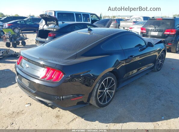 1FA6P8THXN5133726 2022 FORD MUSTANG Черный Задняя правая четверть