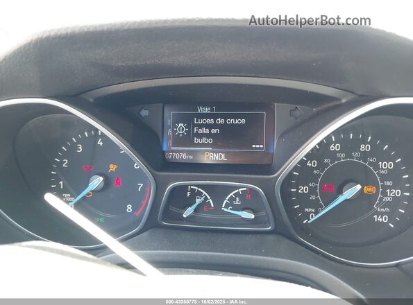 1FADP3E29JL309190 2018 FORD FOCUS Черный 
