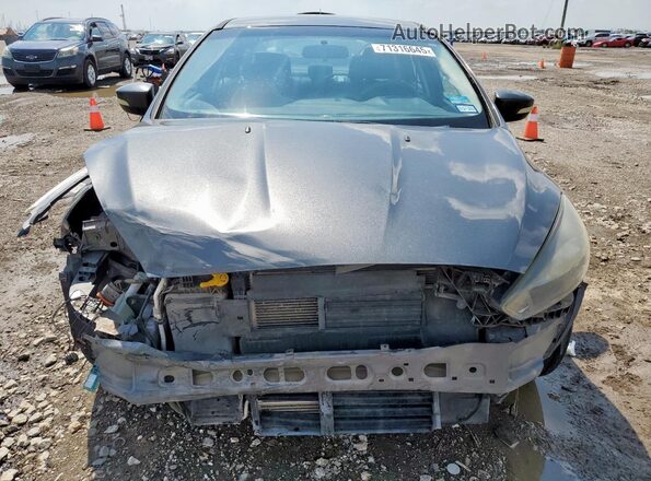 1FADP3FE7HL313886 2017 FORD FOCUS Gray წინა ხედი