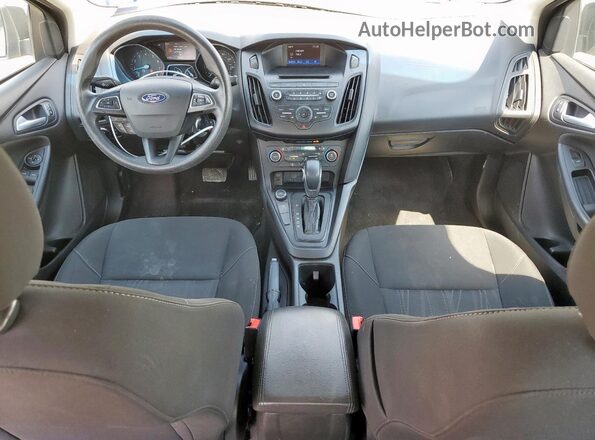 1FADP3FE7HL313886 2017 FORD FOCUS Gray წინა პანელის ხედი