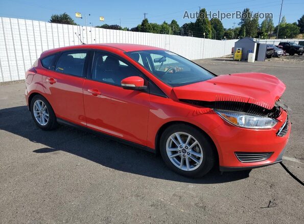 1FADP3K25GL337498 2016 FORD FOCUS Red Przód prawy