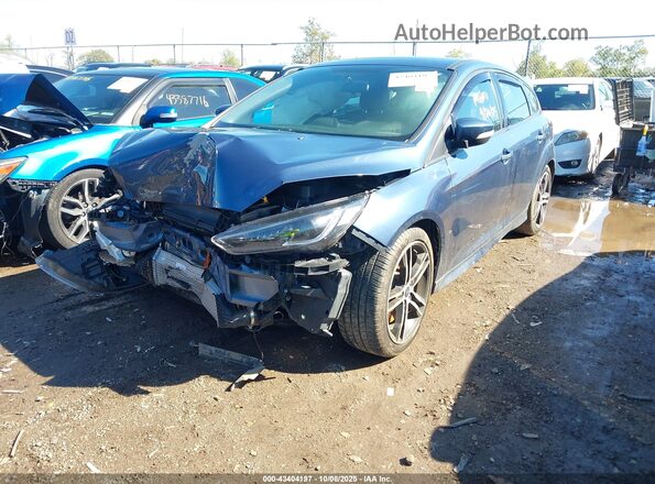 1FADP3L91JL232654 2018 FORD FOCUS ST Синий Вид спереди