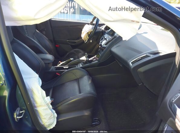 1FADP3L91JL232654 2018 FORD FOCUS ST Синий Вид салона спереди