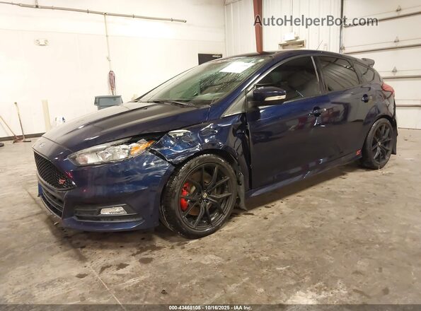 1FADP3L92HL275619 2017 FORD FOCUS ST Blue Передня ліва чверть