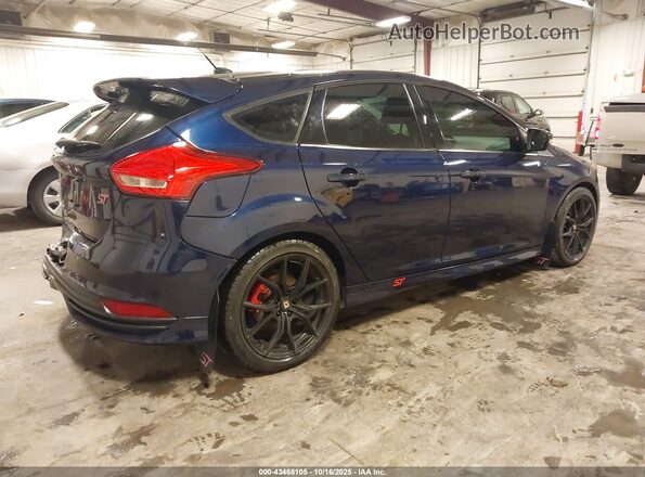 1FADP3L92HL275619 2017 FORD FOCUS ST Blue Задня права чверть