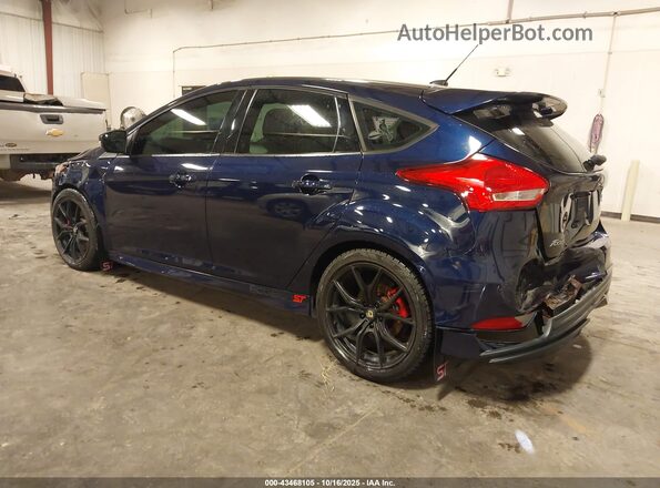 1FADP3L92HL275619 2017 FORD FOCUS ST Blue Задня ліва чверть